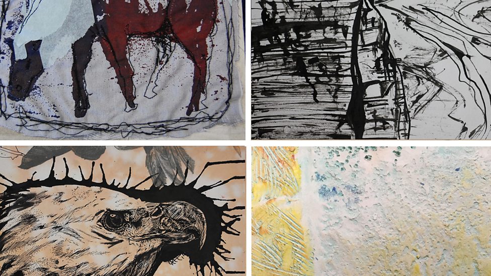 Portfolio National 5 Art and Design BBC Bitesize