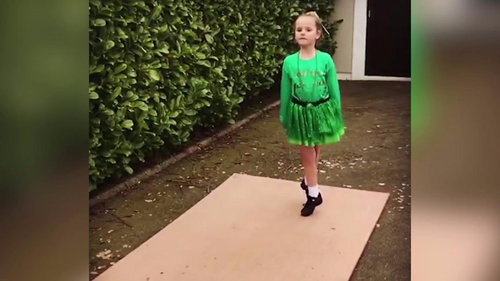 Kids put on 'virtual' St Patrick’s Day parades