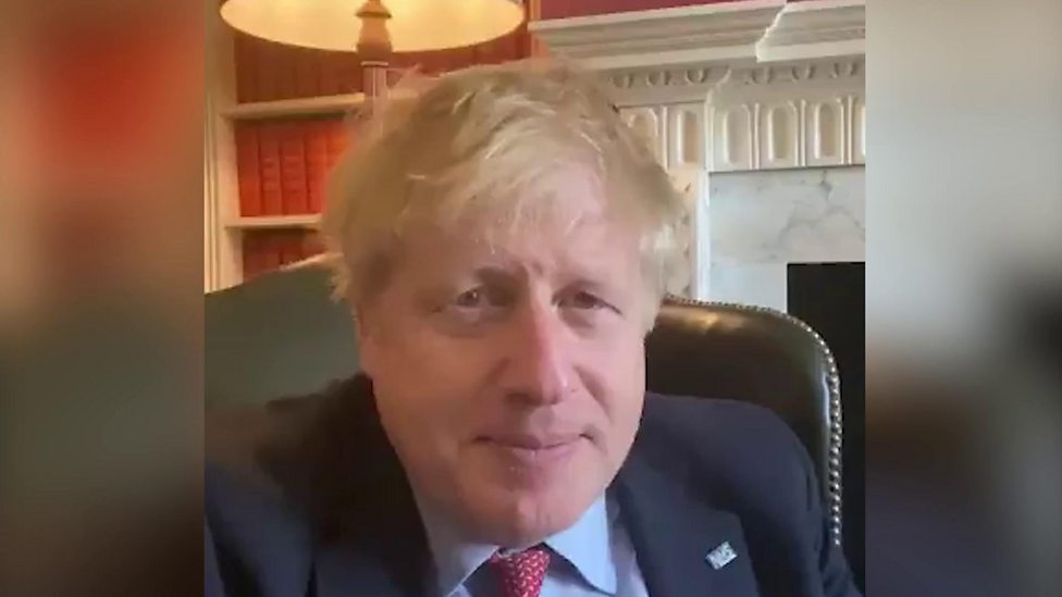 Boris Johnson says he has 'mild symptoms' of coronavirus