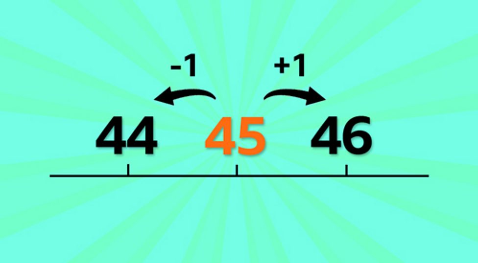 Find one more and one less up to 100 Maths Learning with BBC