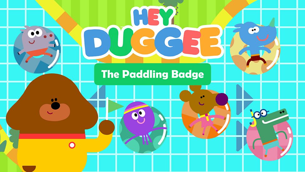 Image of Hey Duggee 'The Paddling Badge' game to be used in Playtime Island.