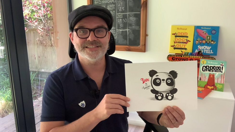 How To Draw A Panda In Five Steps Cbbc Newsround