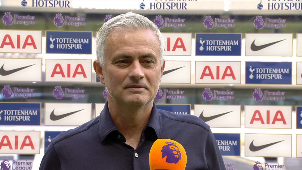 Tottenham 2-1 Arsenal: Jose Mourinho says 'it means the world' to win his  first North London derby - BBC Sport