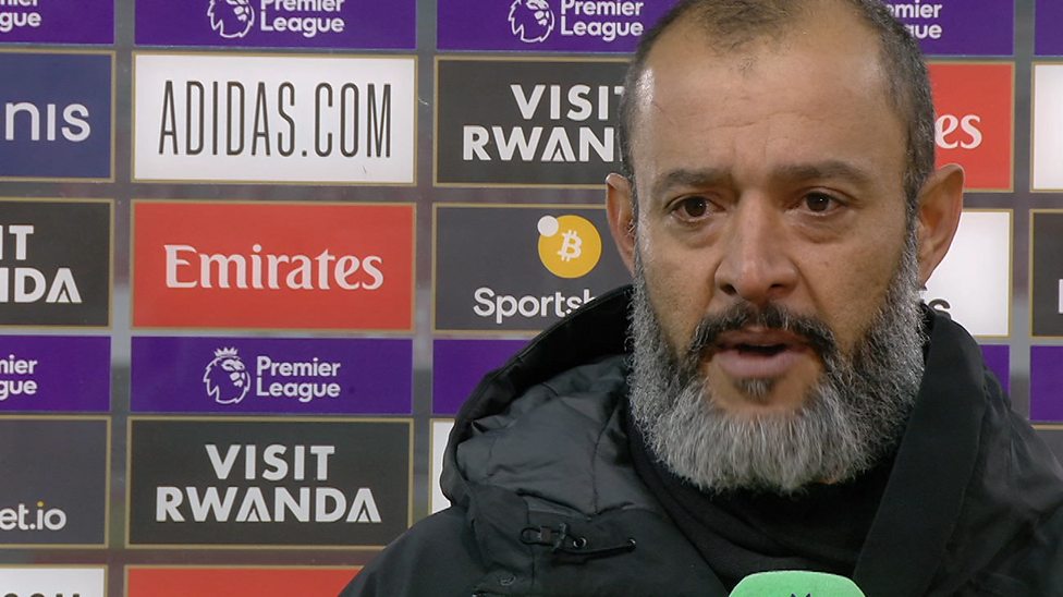 Arsenal 1 2 Wolverhampton Wanderers Jimenez Injury Was Serious Nuno Espirito Santo Bbc Sport