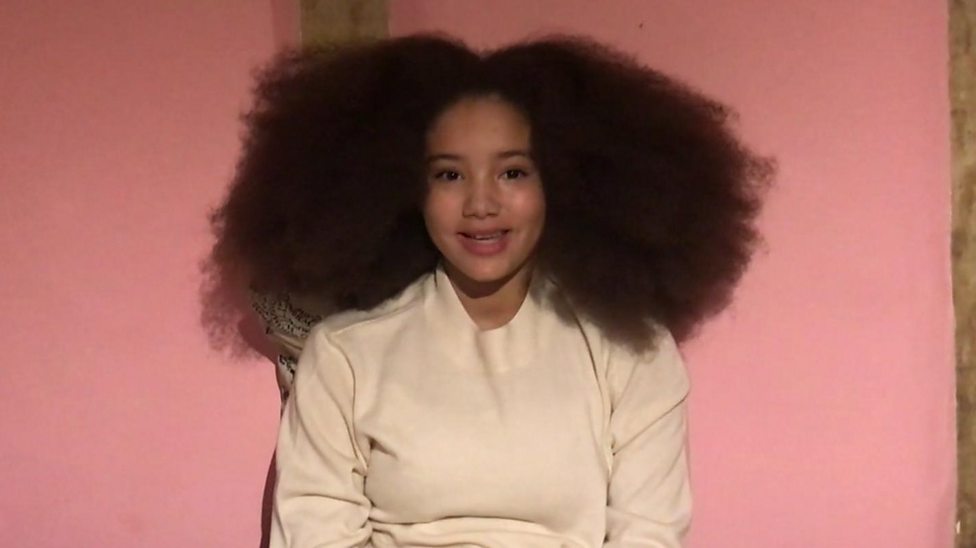 'I hope in future children can donate their afro hair to be used in wigs'