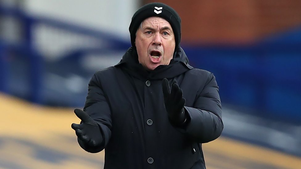 We left our spirit at home - Ancelotti unhappy with Everton attitude