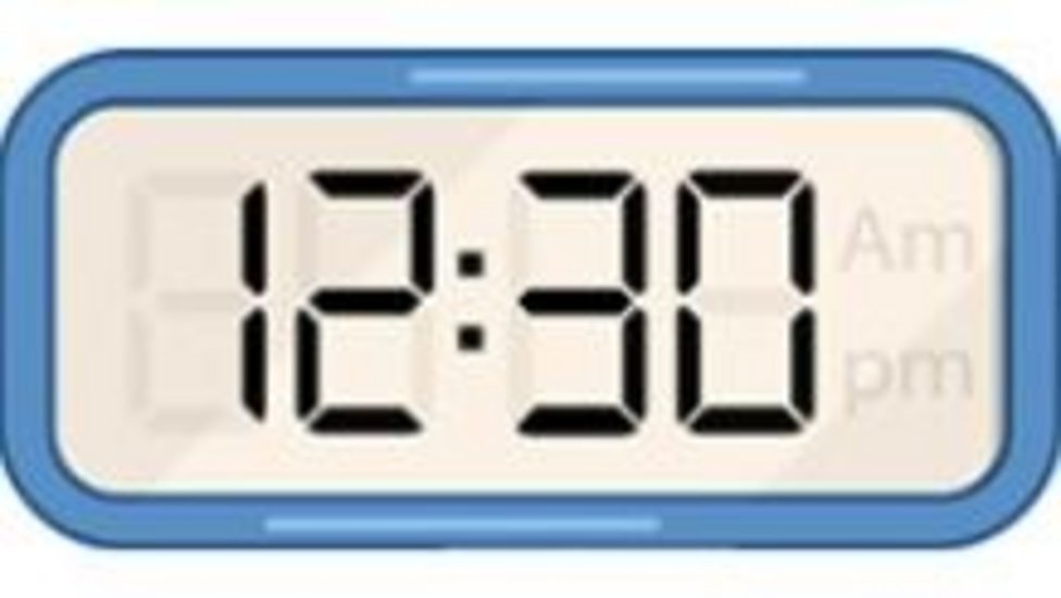 The 12 and 24 hour clock Maths Learning with BBC Bitesize BBC