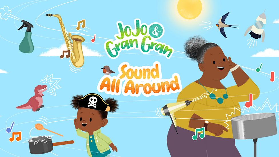 JoJo & Gran Gran Sound All Around Playtime Island game card