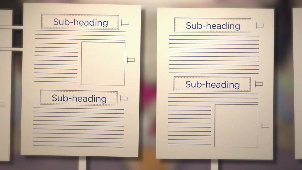 How to research and write a report - BBC Bitesize