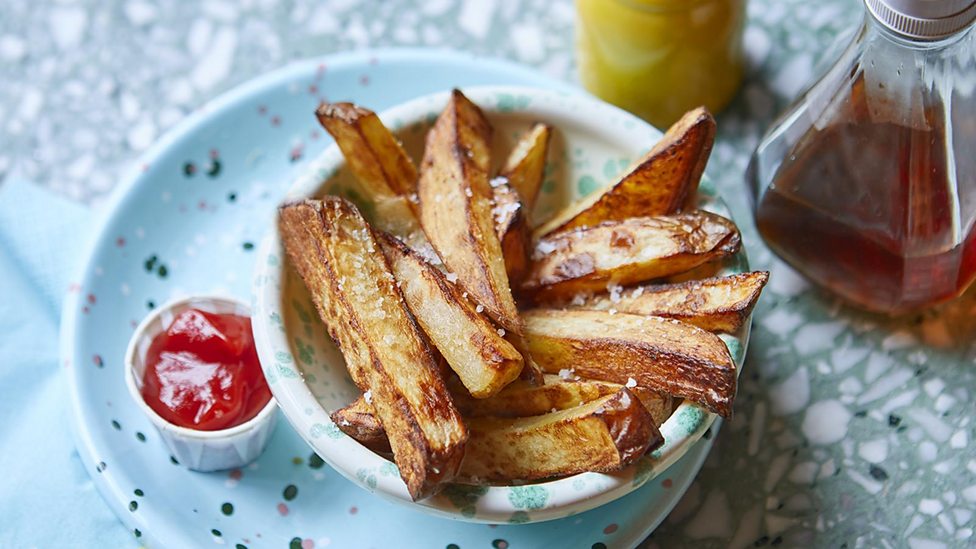 The secret to the perfect oven chips BBC Food