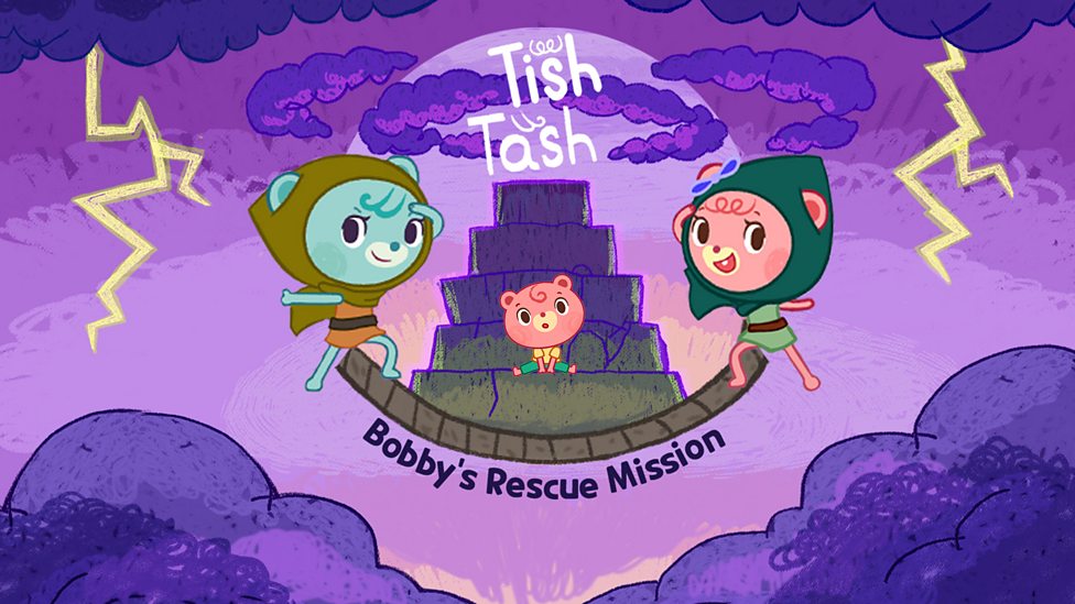 Tish Tash Bobby's Rescue Mission Playtime Island game card