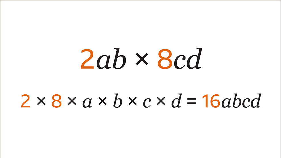 Simplifying terms by multiplying and dividing - KS3 Maths - BBC Bitesize
