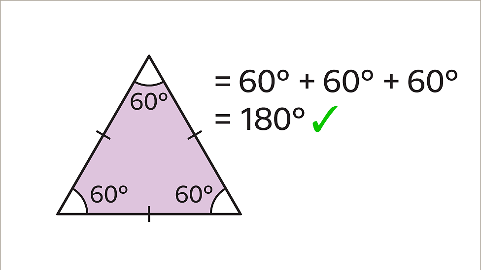 Angles in triangles and quadrilaterals KS3 Maths BBC Bitesize