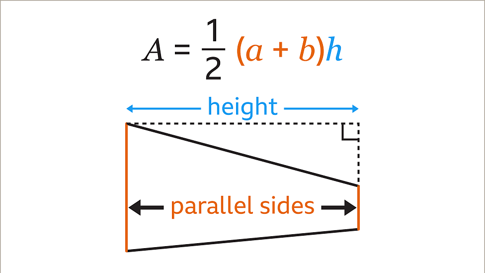 Area of trapeziums - KS3 Maths - BBC Bitesize