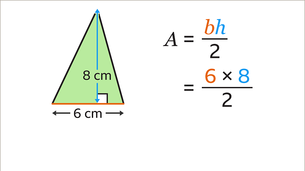 Area Of Triangles Ks3 Maths Bbc Bitesize Bbc Bitesize 7009