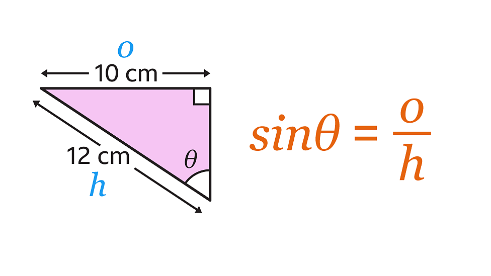 Finding angles in rightangled triangles KS3 Maths BBC Bitesize