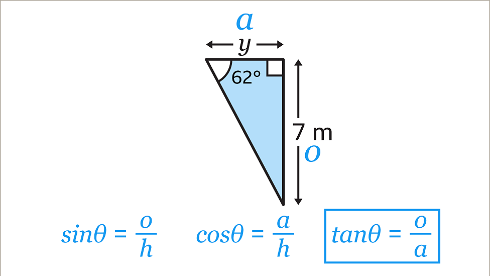 Finding the length of a side in a right-angled triangle - KS3 Maths ...