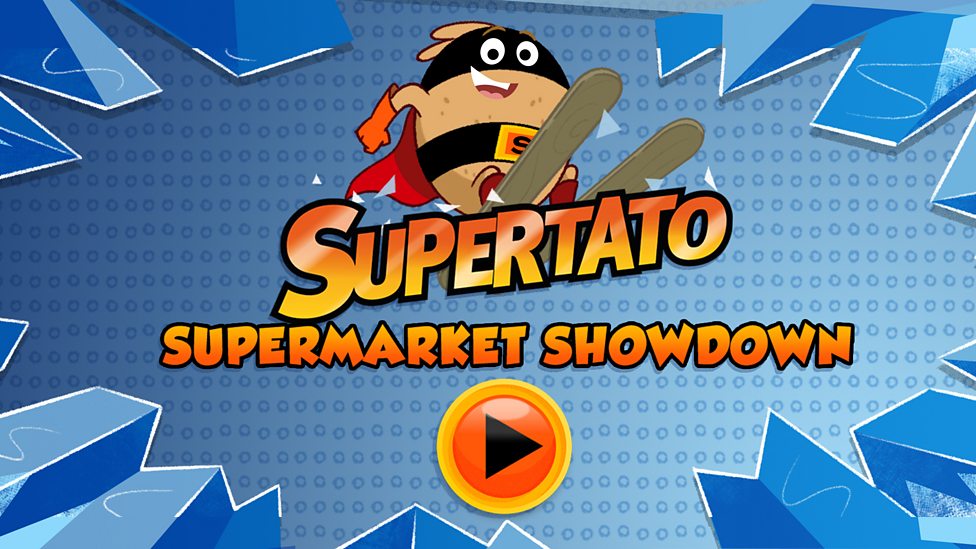 Supertato Supermarket Showdown Game - Content Card