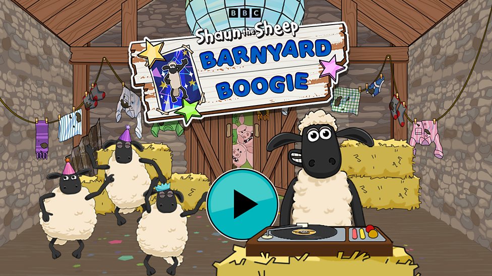 Shaun The Sheep - Barnyard Boogie - Game Card