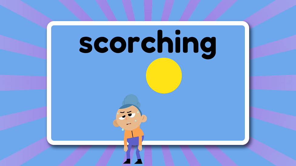 Weather vocabulary KS1 English curriculum BBC Bitesize