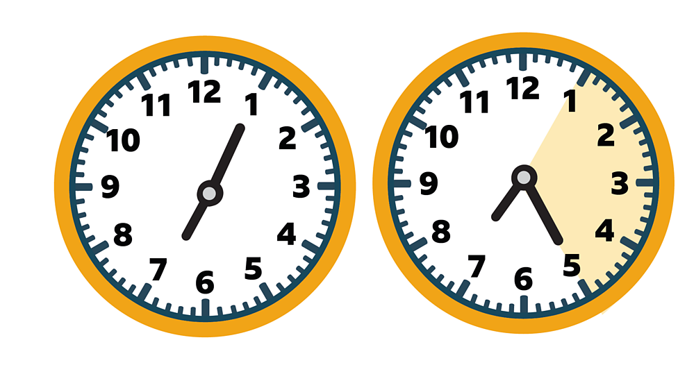 Telling the time to 5 minutes - Maths - Learning with BBC Bitesize