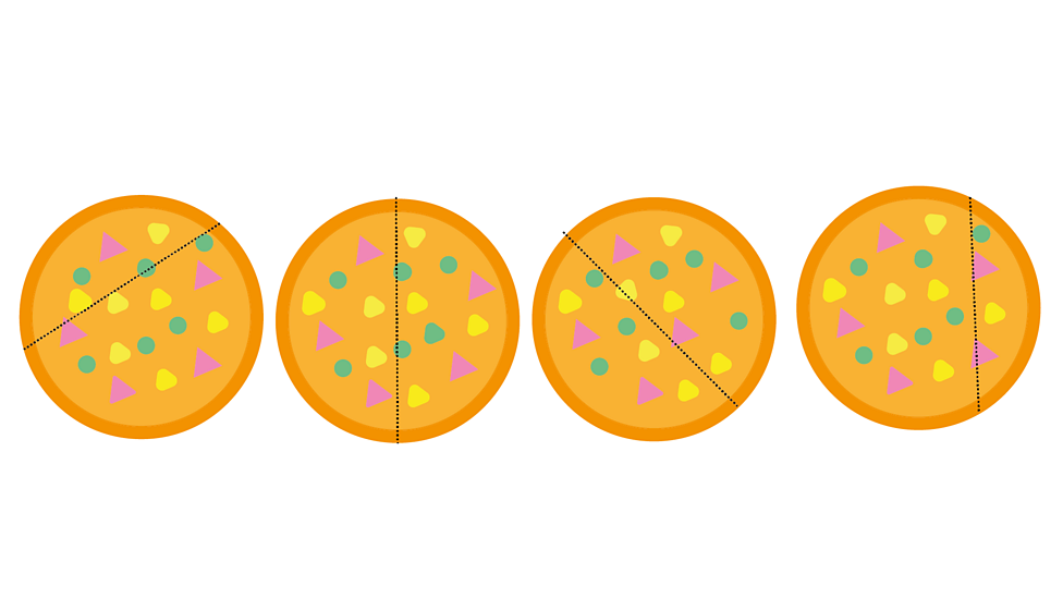 Finding a half of shapes - Maths - Learning with BBC Bitesize