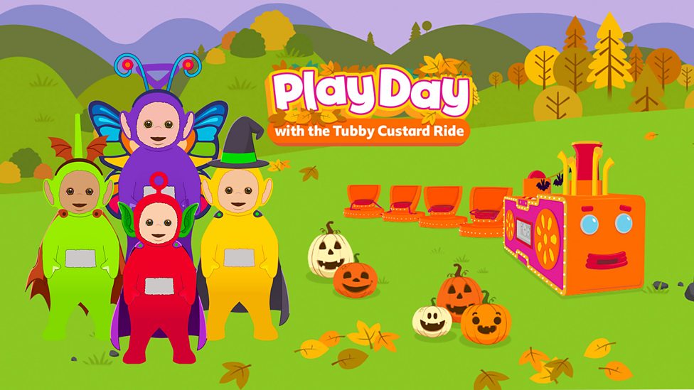 Come and play with the Teletubbies and the Tubby Custard Ride this Halloween.