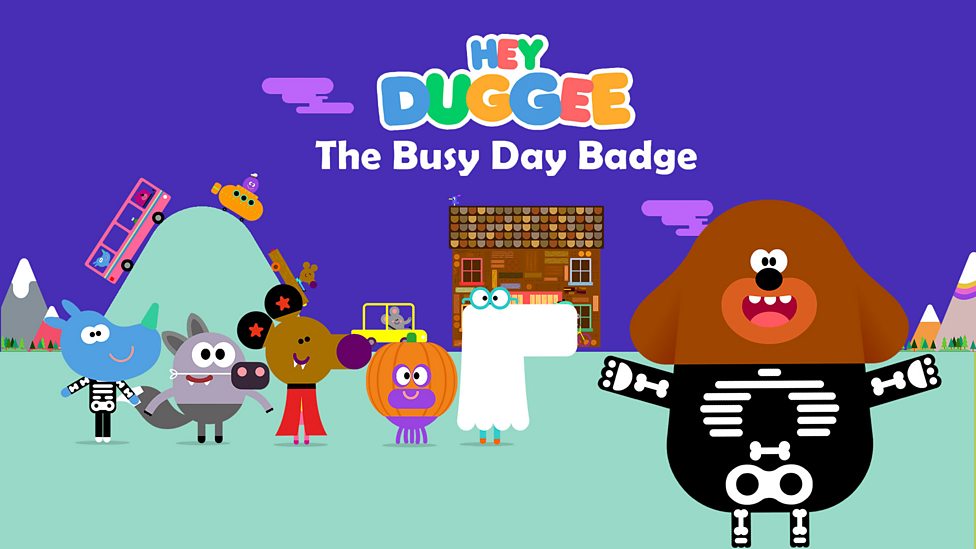 Earn your Busy Day Badge with Hey Duggee and the Squirrels this Halloween.