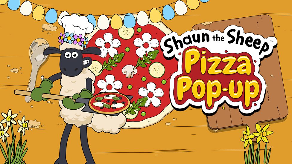 Shaun the Sheep Pizza Pop-Up game - Spring