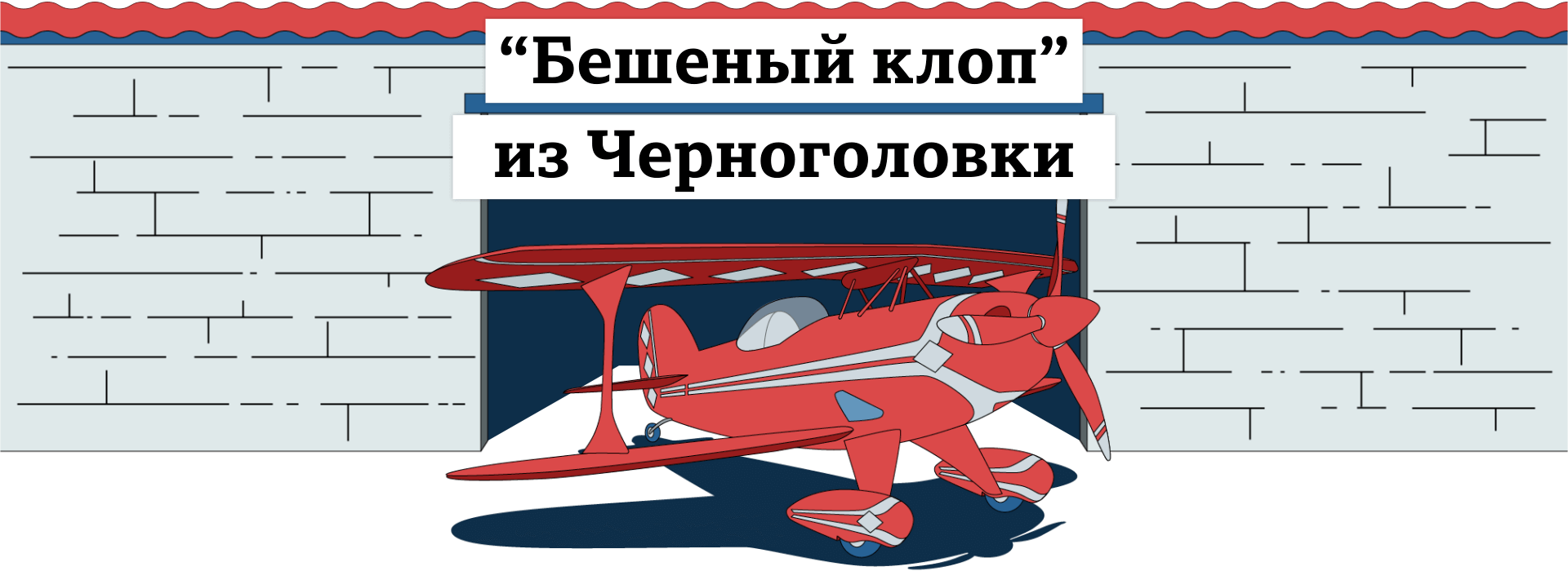 Самолет в гараже