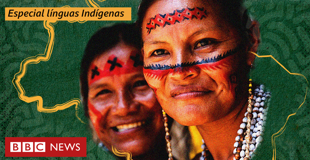 Imagem de duas mulheres indígenas