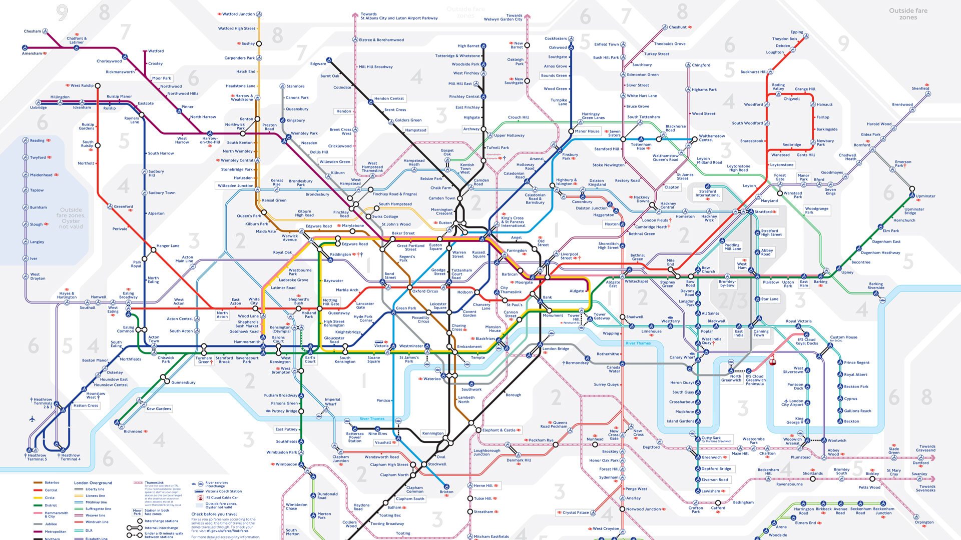 How six colours update the iconic London Tube map