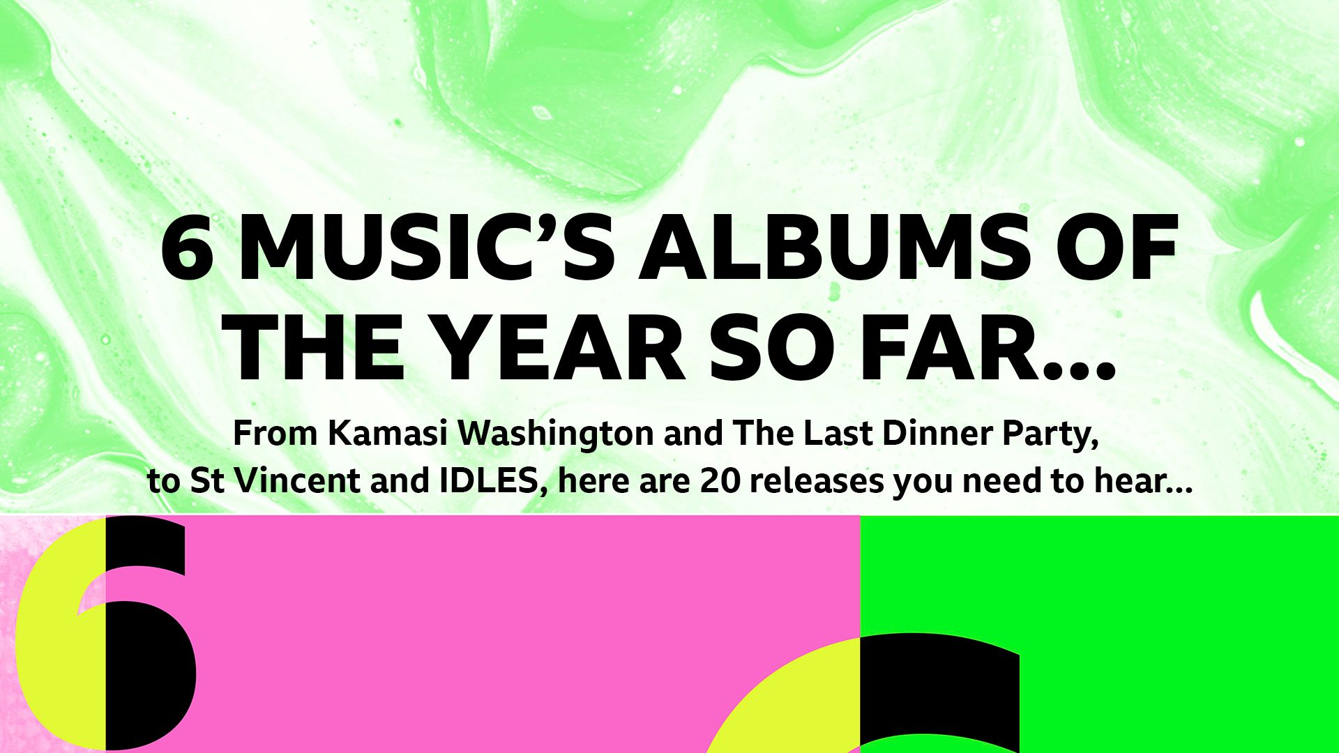 6 Music&rsquo;s Albums of the Year So Far&mldr; - Canvas