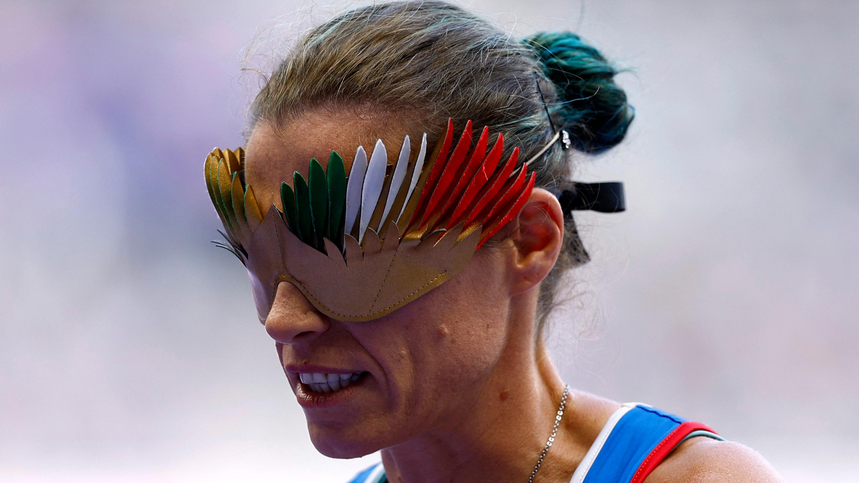 Arjola Dedaj of Italy in the Paris Paralympic Games 2024