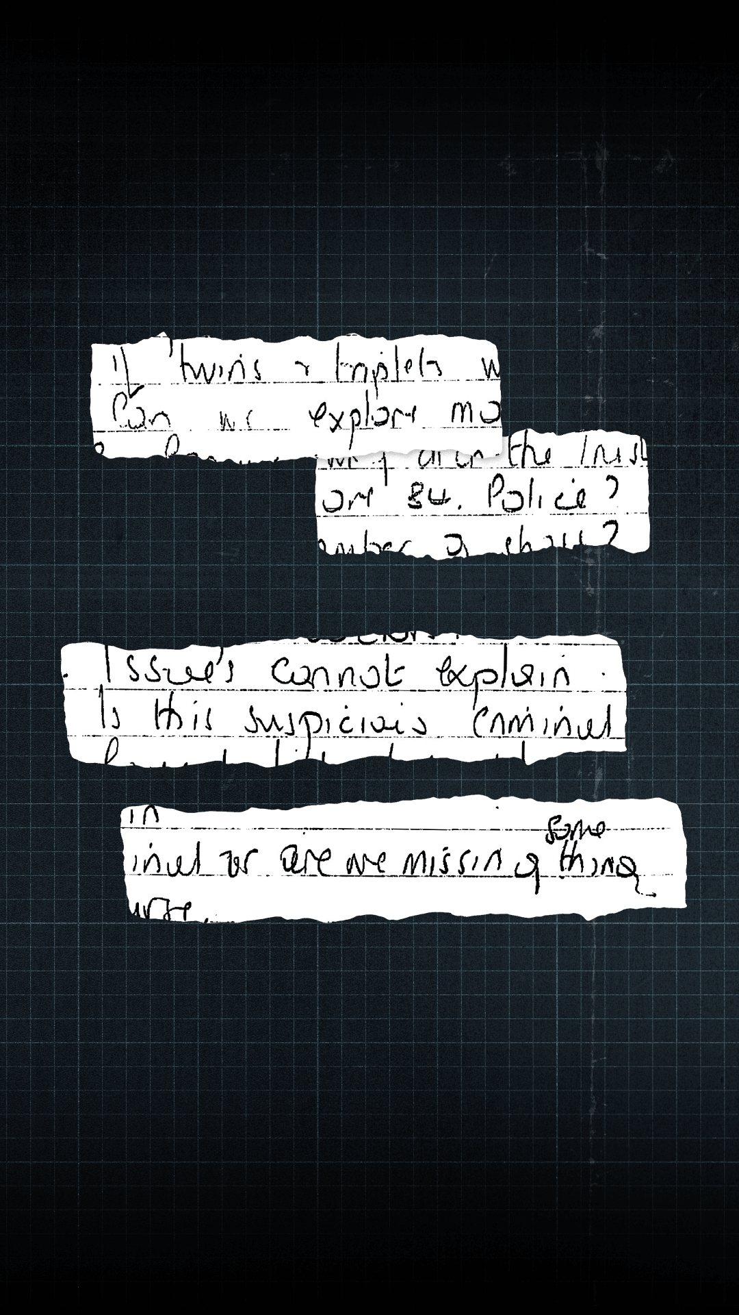 More handwritten notes from the meeting.