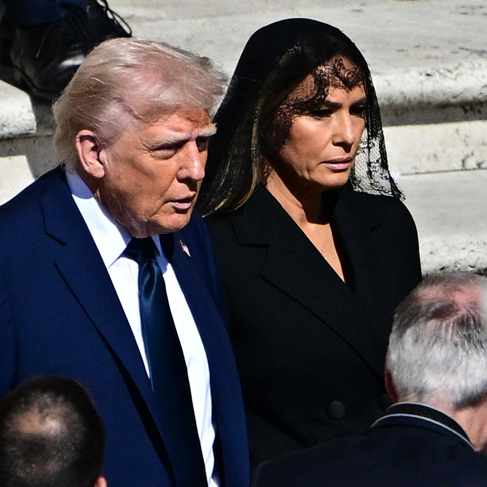 US President Trump and his wife Melania
