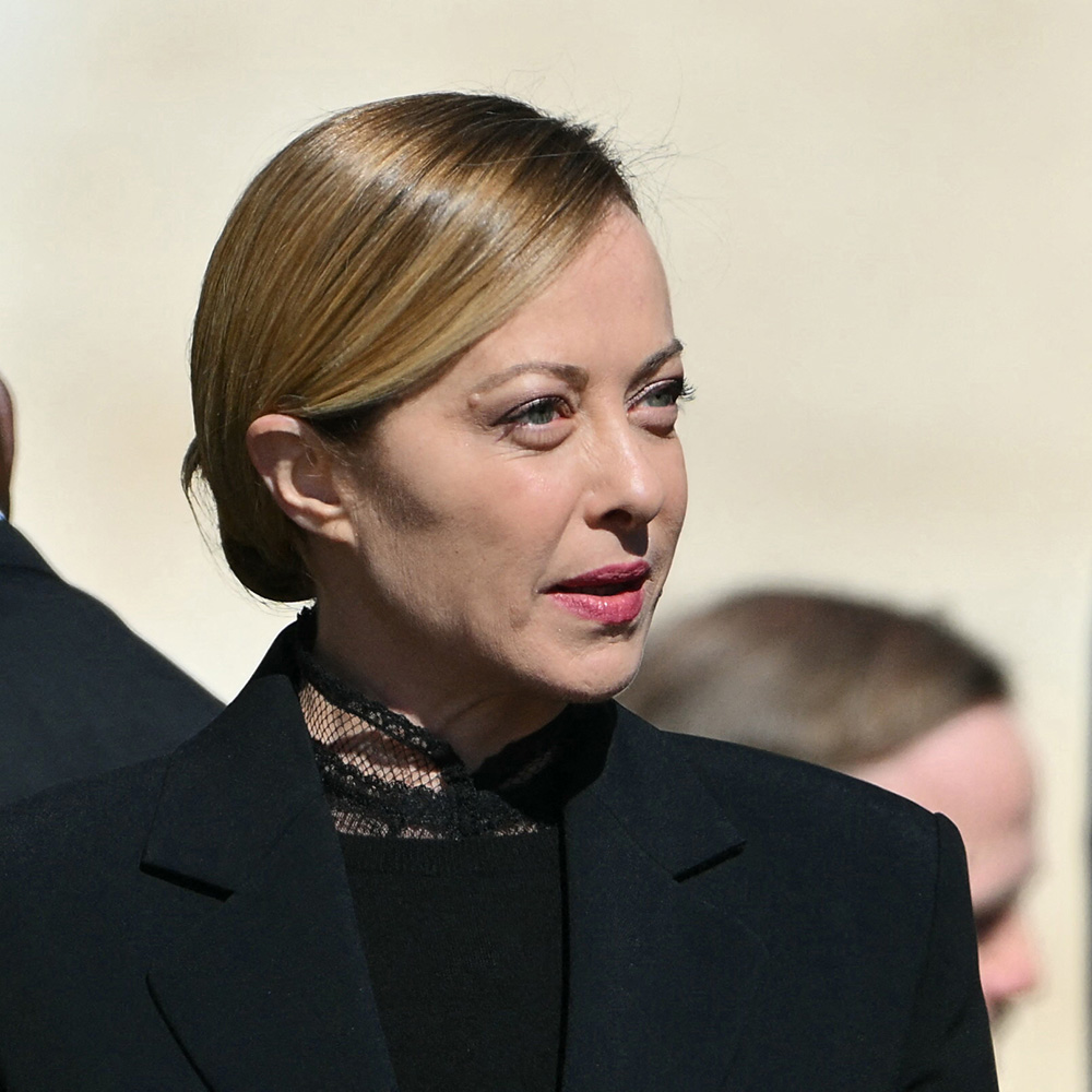 Italy's Prime Minister Giorgia Meloni