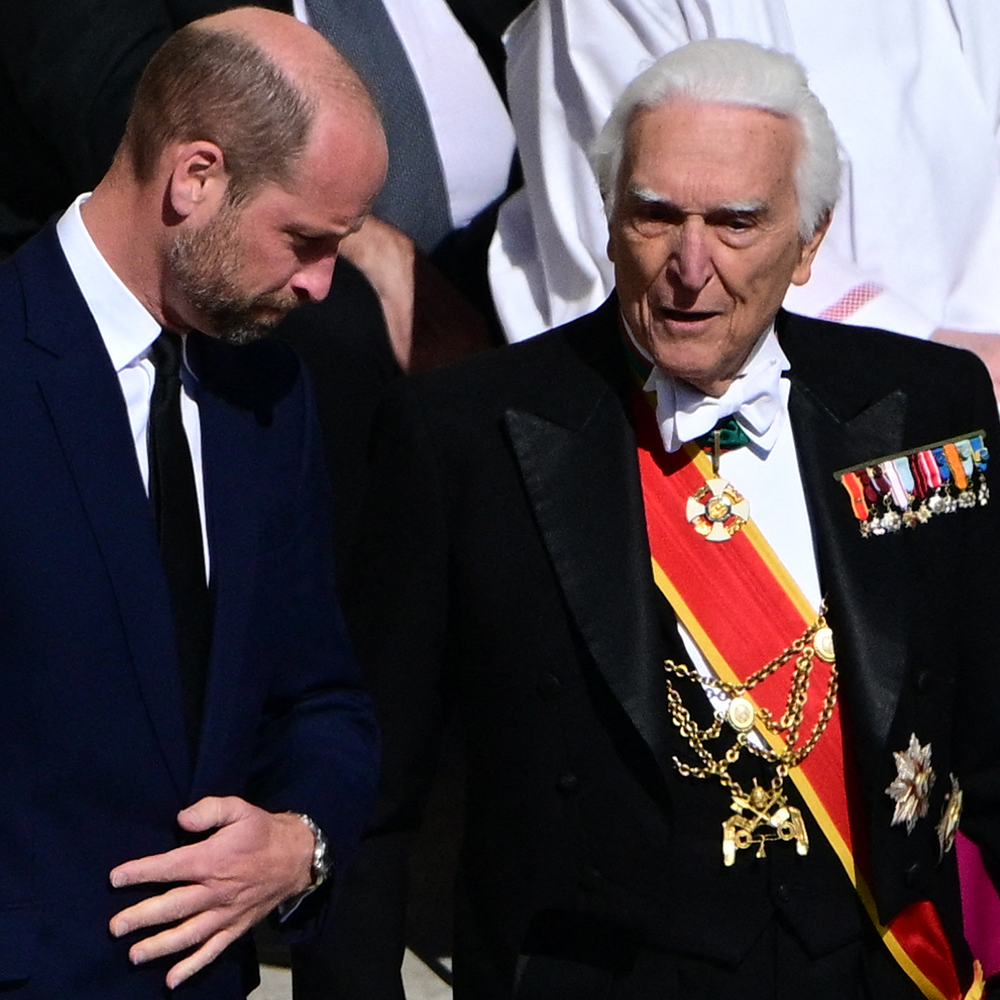 Prince William (left)