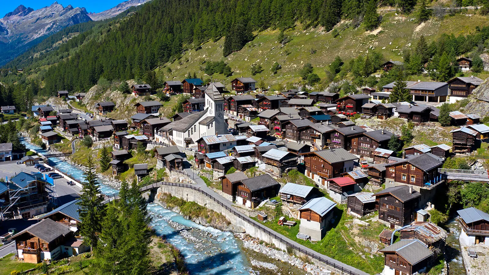 The Swiss village wiped off the map by a glacier