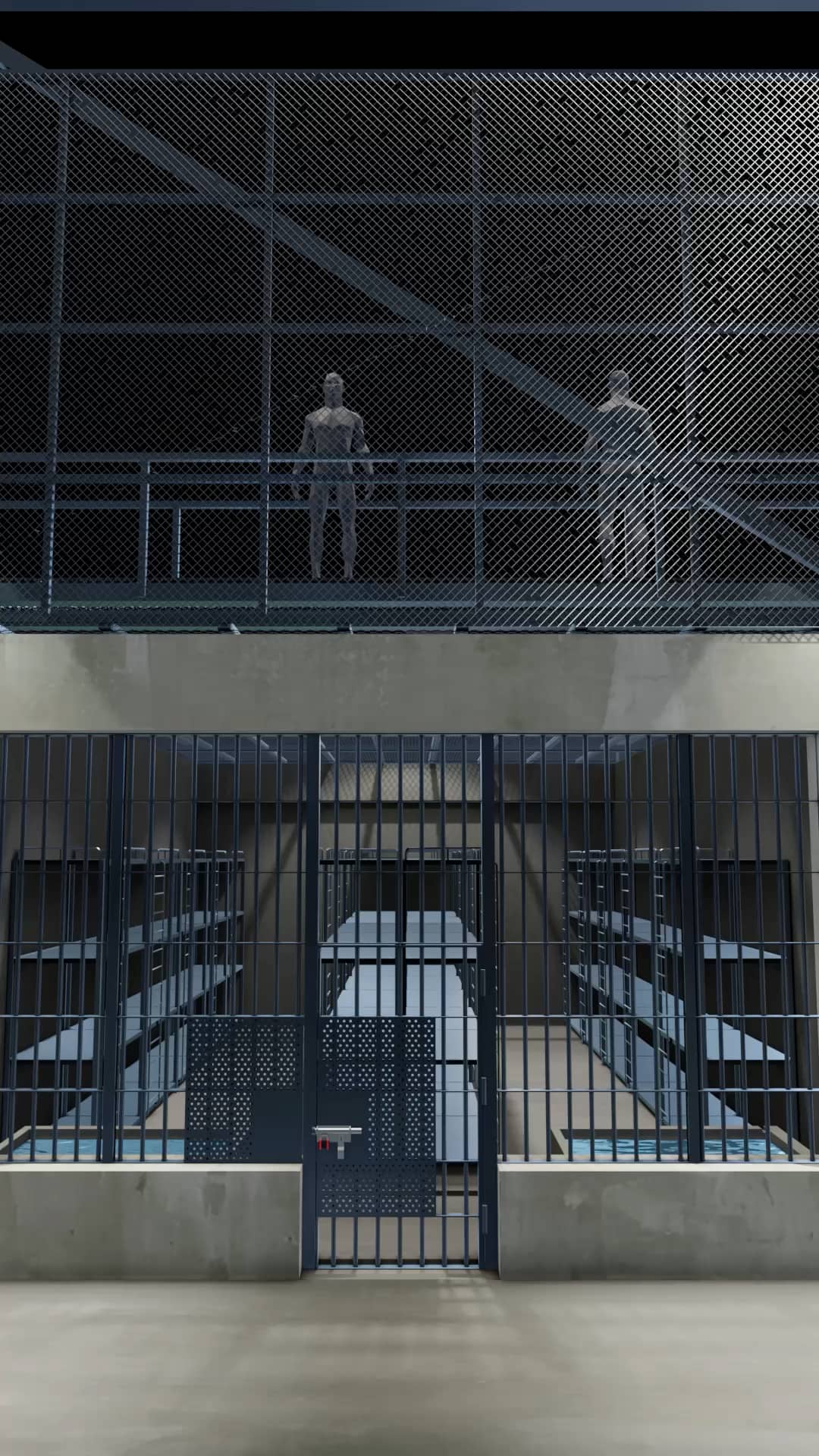 Inside a cell at Cecot