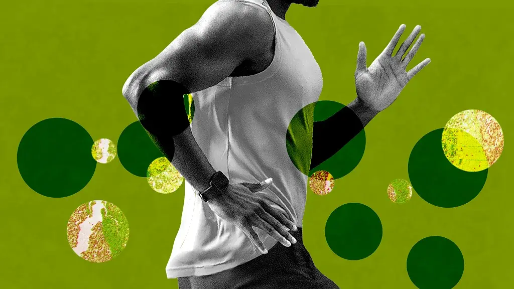 Illustration of circles representing odours coming off a pair of feet (Credit: Serenity Strull/BBC/Getty Images)