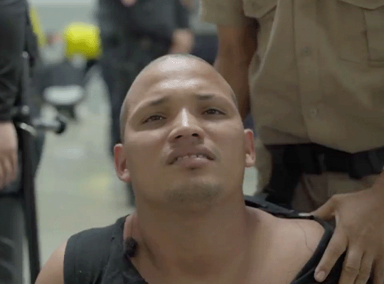 Mervin Yamarte, uno de los migrantes deportados a El Salvador después de que le raparan el pelo poco después de llegar al Cecot.