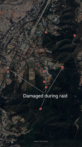 Satellite map show location of Fuerte Tiuna military base in Caracas where Maduro is thought to have been living