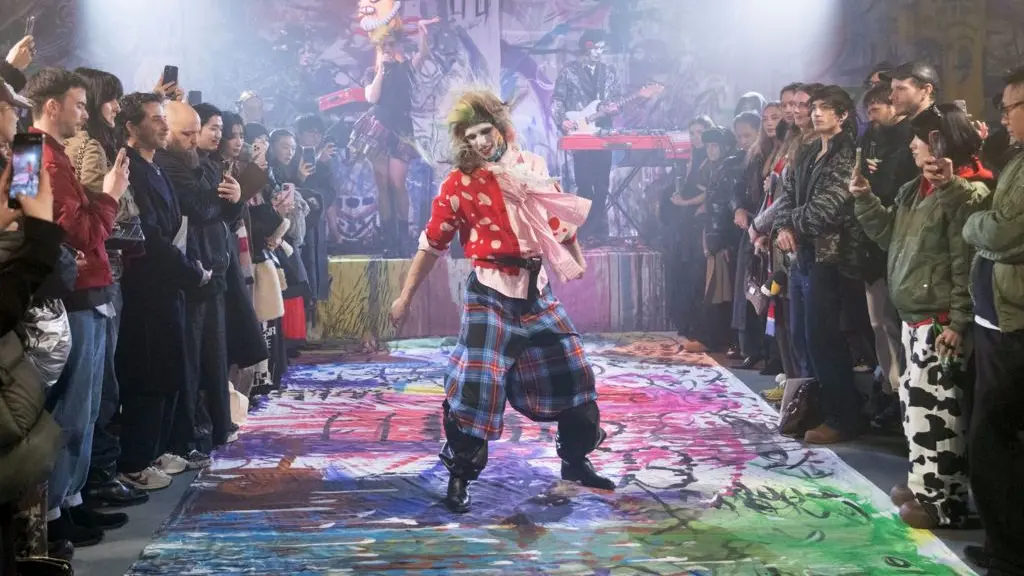 Designer Charles Jeffrey smiling.