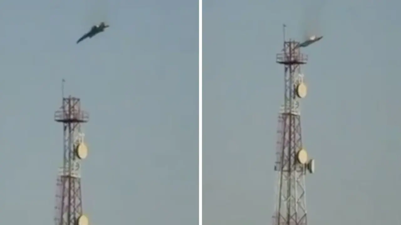 Watch: Footage appears to show US F-15 fighter jet crashing in Kuwait