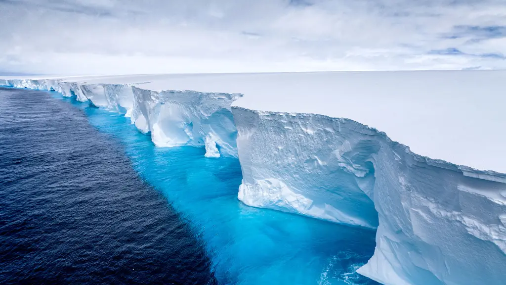 This iceberg was once the biggest in the world. Now it has just weeks left