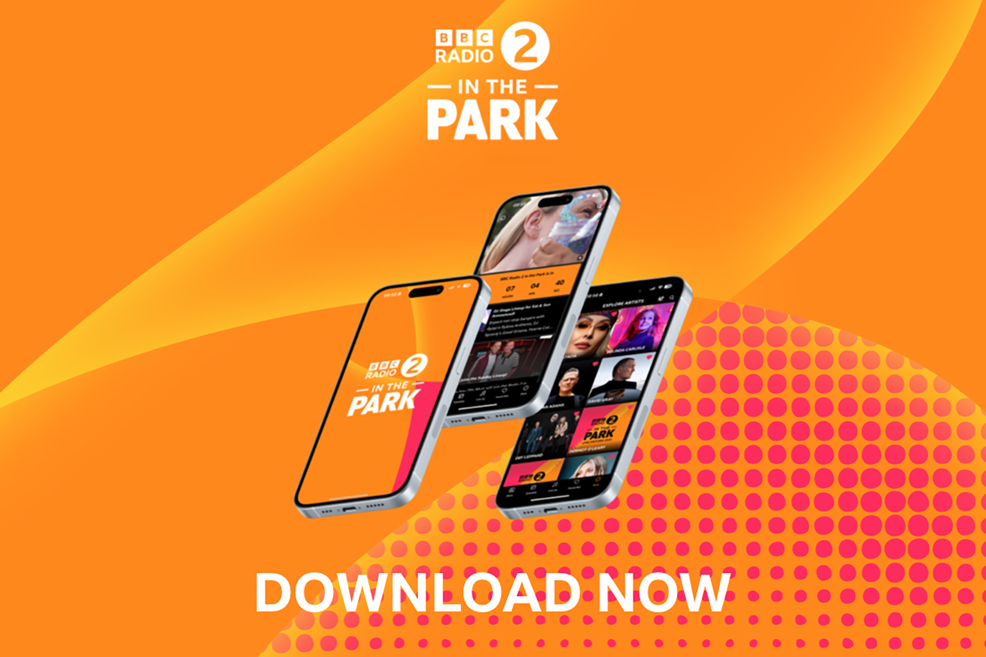 Download the Radio 2 in the Park app