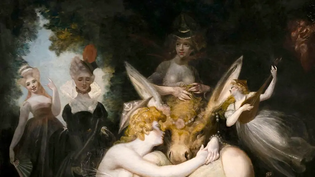 William Blake's illustration for A Midsummer Night's Dream showing the fairies dancing (Image credit: Alamy)