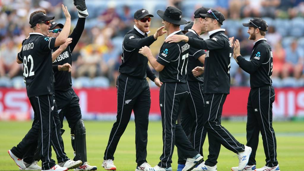 New Zealand celebrate