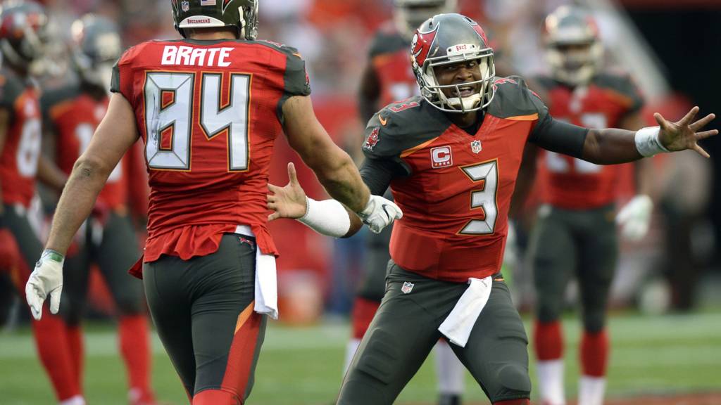 Quarterback Jameis Winston of the Tampa Bay Buccaneers